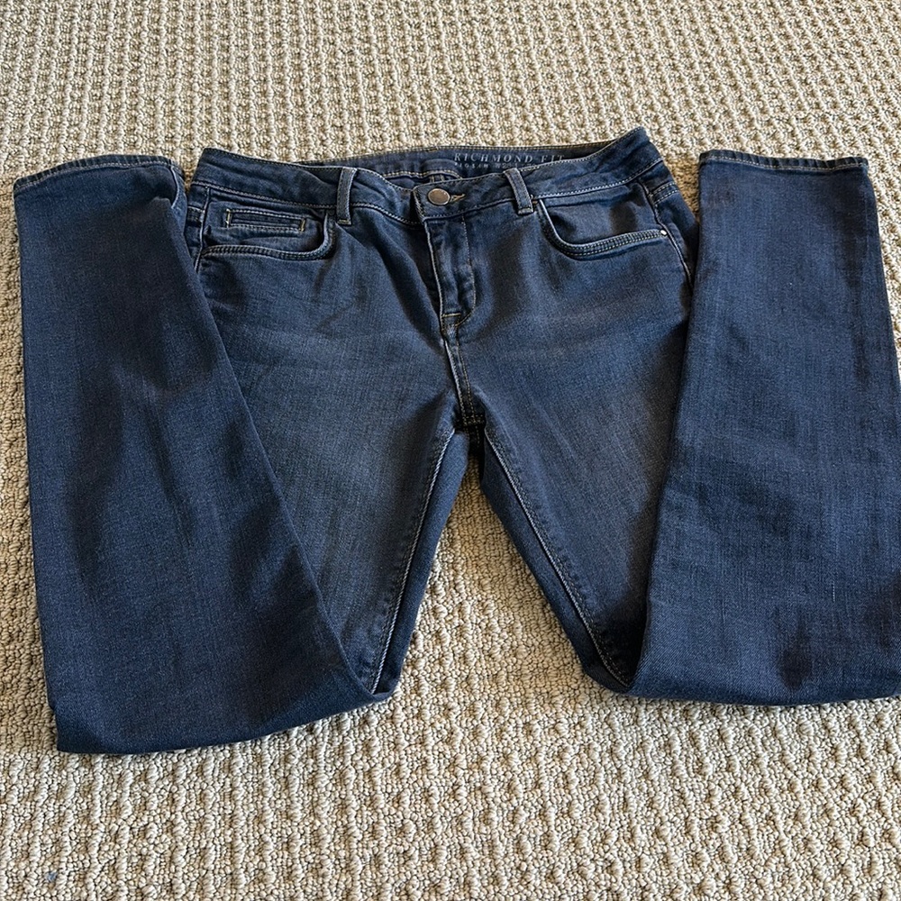 Pre owned skinny jeans Jigsaw Richmond W 28 L30 dark gray